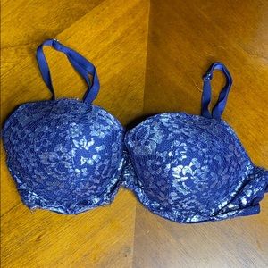 Victoria’s Secret Dream Angels Navy Blue Bra 32D